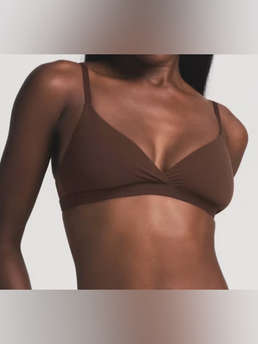 Skims Fits Everybody Crossover Bralette, Size Small